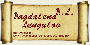 Magdalena Lungulov vizit kartica